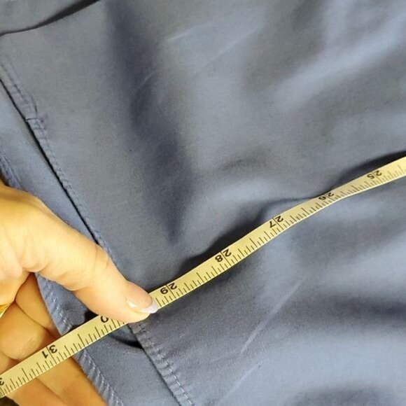 Heusen Poplin Blue Casual Long Sleeve‎ Button Down Sz. 16.5 Shirt - Picture 7 of 9